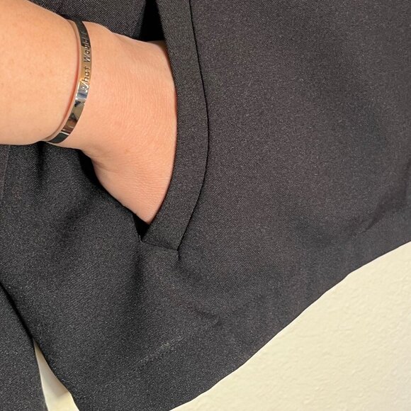 52nd Grammy Awards Black Jacket With Pockets & Buttoned Cuffs Zip Front Size L - Picture 6 of 12